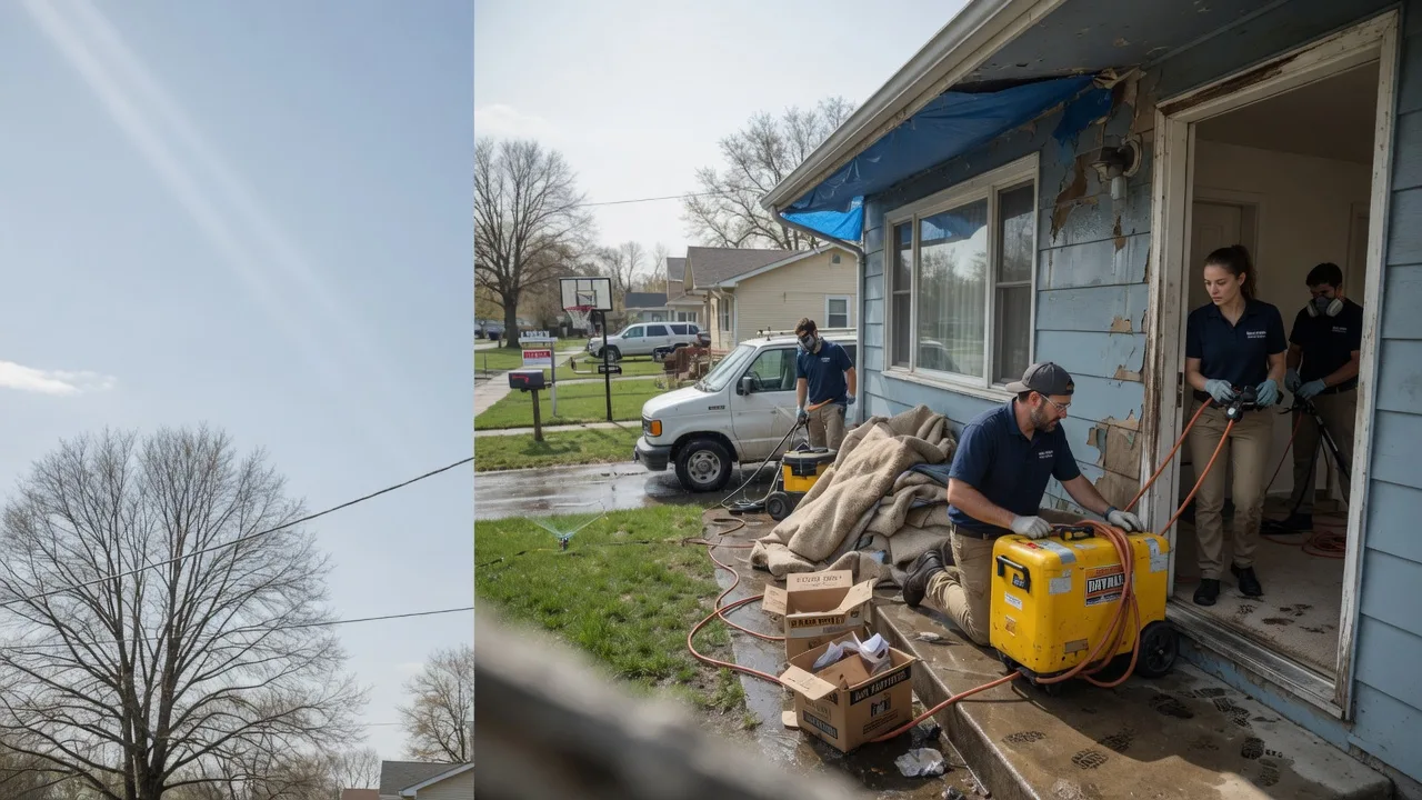 Basement Flood Cleanup in Iuka, MS near me